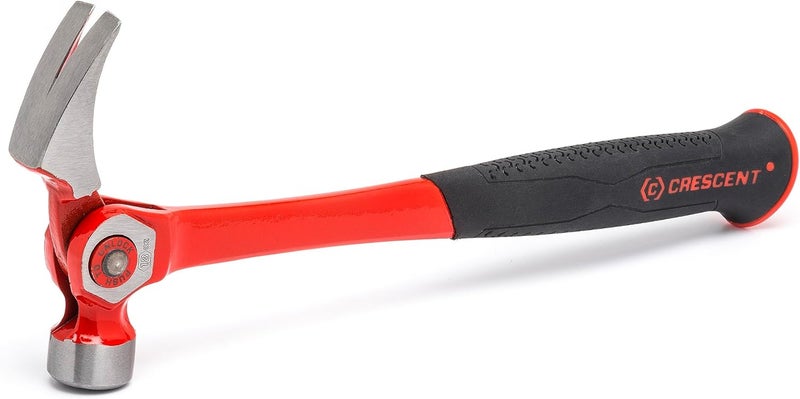 Crescent 18 oz. Steel Indexing Claw Hammer with Cushion Grip Handle - CINDEX18 , Black - Image 1